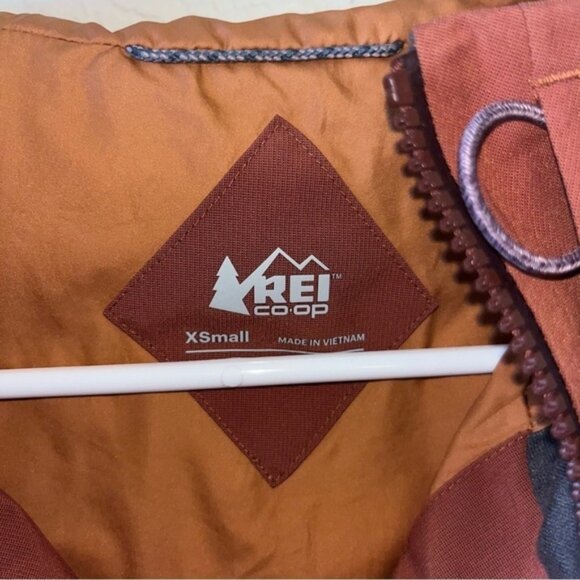 REI Co-Op Insulated Rain Jacket With A Hood Size XS - Picture 5 of 7